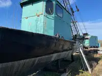 1995 30' x 9' Steel Work Boat Powered by Detroit